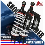 MOTOLAB NMAX / AEROX SHOCK ABSORBER ADJUSTABLE MOTORCYCLE REAR SHOCK Absorber 270MM UP TO 330MM