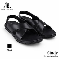 Agatha Lumiere - Cindy Sandal Two-Strap FlatWanita