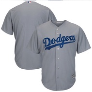 DODGERS Baseball Jersey (Grey)