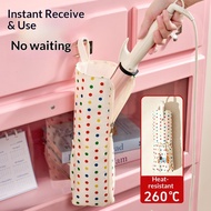 Curling Iron Storage Bag Wall-Mounted Portable Straight Curling Iron Storage Bag Hanging Bag