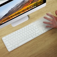 Silicone TPU Keyboard Cover Skin Protector For 2024 2025 Magic Apple Keyboard with Touch ID and Nume