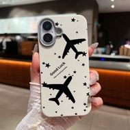 Airplane Patterned Phone Case For OPPO A15 A15S A16S A54S A55S A55 A56 A53S A54 F9Pro F29 F17 F27 F2
