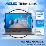 Asus A516E-ABQ804TS / A516E-ABQ806TS 15.6" Laptop/ Notebook (i5-1135G7, 8GB, 512GB, Intel, W10H, Off