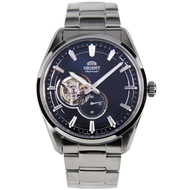 Ready Stock Orient Contemporary RA-AR0003L10B RA-AR0003L Blue Open Heart Dial Analog Stainless Watch