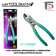 [100% ORIGINAL] MRTOOLSMAN 6-150MM SUPER DUTY CABLE CUTTER (CC-HD-06)
