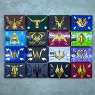 GENUINE DX/CSM ADVENT CARD TOYS, DECK RYUKI/RYUGA, DRAGON MASKED KNIGHT, KAMEN RIDER RYUKI SUPERMAN 