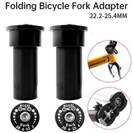 Folding Bike Fork Adapter 22.2/25.4mm To 28.6mm Aluminum Alloy Head Tube Expansion Hanging Core Frame Riser Screw
