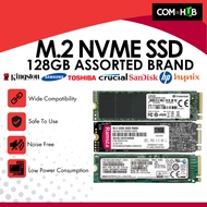 Com Hub PC | M.2 NVME SATA SSD Assorted Brand 128gb Ssd For Pc Computer Laptop (Secondhand)