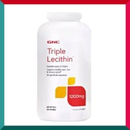 GNC三倍強效卵磷脂 (1200毫克每份)360粒新包裝  磷脂酰膽鹼 非轉基因 心腦血管護肝補腦 健忘 平行進口  (效期:12/2027*)