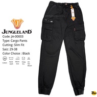 JUNGLELAND Brand Men’s Slim Fit Workwear Casual Cargo Pants ( JA-00003 )