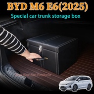 BYD M6 E6 dedicated trunk storage box multifunctional storage box, automotive parts
