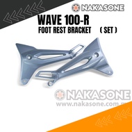 HONDA WAVE100 R FOOT REST BRACKET [ SET ONLY ] FOOT REST STAY #READY STOCK