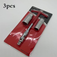 Spark Plug Socket Wrench Car Disassembly Installation Universal Spark Plug Socket Wrench T-Type Hex 