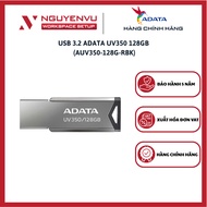 USB 3.2 Adata UV350 128GB - Reading speed Up to 100MB/s (AUV350-128G-RBK) - Genuine product