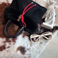 Salvatore Ferragamo 菲拉格慕 羊羔毛麂皮 托特包