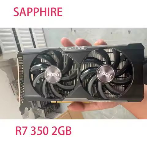 SAPPHIRE R7 350 340X 2GB Graphics Card For AMD Radeon R7340 2GB Video Screen Cards GPU Desktop PC Co