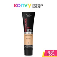 Loreal Paris Infallible 32H Matte Cover SPF25 PA+++ Foundation 30g # ลอรีอัล ปารีส รองพื้นเนื้อแมทที