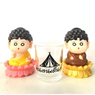 Shot Glass Peck Tent Sleeping Size 5.2x6.2 Cm. Packed In 1 Piece