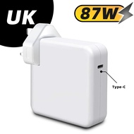 FONKEN 87W USB-C อะแดปเตอร์แล็ปท็อปชนิด C แท่นชาร์ตชาร์ตเร็ว PD สำหรับ M-A-Book Pro 12นิ้ว13นิ้ว2016