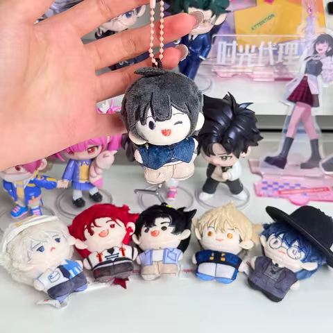 Genuine Link Click Pocket Plush Series Blind Box Pendents Toys Kawaii Guess Bag Soft Dolls Cartoon B