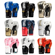 Genuine EVERLAST Adult men and women sanda boxing gloves for free combat fighting fitness sports training to send the original bag imported NEW