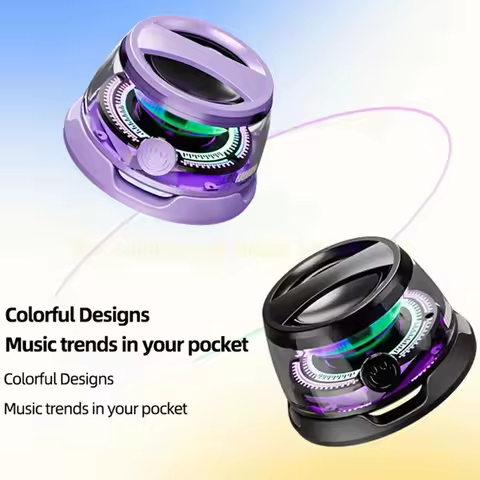 Mini Portable Bluetooth Speaker G200 RGB Lighting Magnetic Speaker BT5.3 Mini Sound Box 7 Hours Play