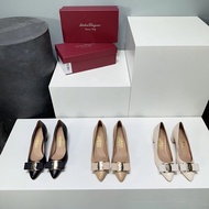 Ferragamo Spring/Summer Women's High Heels - Classic Bow & Pointed Toe