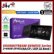 2+64 (8163) QLED ★ Soundstream ★ Anzuo Genesis 32-Band DSP Car Android Player (9"/10") Car Play Andr