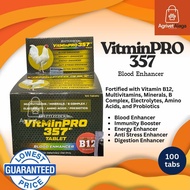1 BOX 357 ViTminPro BATTLECOCK 100 tabs