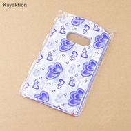 Kayaktion 100pcs Wholesale Lot Pretty Mixed Pattern Plastic Gift Bag Shopping Bag 14X9CM Nice