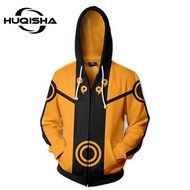 New 3D Printed Anime Naruto Hoodie Women/Men 2021 Spring Autumn Winter Tops Hoodies Sweatshirt Casual Zipper