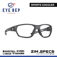 Zim Specs WHIP (ZS24) Replaceable Lenses Sports Goggles/Eyewear Basketball/Pickleball/Tennis/Volley