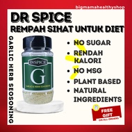 Dr SPICE Garlic & Herb Seasoning Spice Keto Atkin Rempah Diet Food Paparoger Resepi Namee