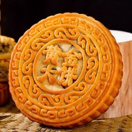 月饼 Mooncake 网红月饼 糕点  点心 Pastry 现货   热卖  ——黄金月饼黄金大月饼超大号五仁月饼黑芝麻月饼大个中秋月饼  07.17