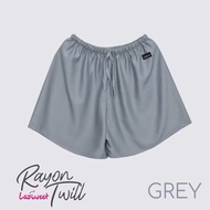 XL - 2XL Plain RAYON TWILL PREMIUM shorts