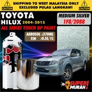 TOYOTA HILUX GEN 7 2004-2015  🚗 DIY Touch Up Paint Aikka Spray 370ml 0.5L 1L Cat Spray Kereta Toyota