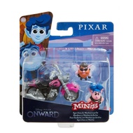 Mini Sprite And MOTORCYCLE Figure Disney PIXAR ️ ONWARD MINIS SPRITES &