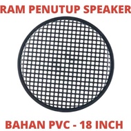 RAM TUTUP SPEAKER 18 INCH GRILL PENUTUP BOX RAMP 18" 18IN BOK GRIL