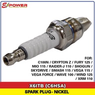 E-Power X6ITB (NGK C6HSA) Spark Plug MIO 115 / RAIDER-J / SMASH / WAVE / XRM
