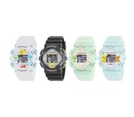 全新 日本直送 比卡超 Pikachu Pokemon 小童手錶 電子錶 (白色 黑色 薄荷綠 淺藍) #223