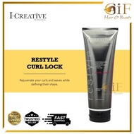 I-Creative Restyle Curl Lock Hair Cream (250ml) (Enhance Curl, Prevent Frizziness)