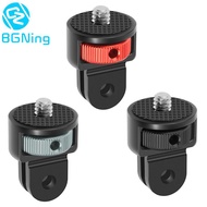 BGNING 360 Rotate 1/4 Inch CNC Mini Tripod Adapter Mount for GoPro for POCKET 2/ FIMI PALM 2/Insta360 ONE X2/X Camera