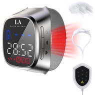 KTS 4 in 1 Heart Rate Monitor Watch 650nm Semiconductor Laser Device Wrist Therapy Laser Meter Watch