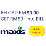 PostPaid mobile BILL PAYMENT  (Maxis/Celcom/etc)