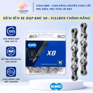 [GoGo Bike] KMC X8 116L 8 Speed Bicycle Chain - Genuine Fullbox