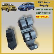 POWER WINDOW MAIN SWITCH SINGLE SWITCH ATIVA MYVI ICON/MYVI 2017/AXIA/BEZZA 84810-BZ100