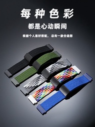 Suitable For G-SHOCK Casio 3506 Small Square GBD-200-1/2/9 GBD-200SM Nylon Watch Strap
