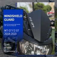Aluminum Motorcycle Motorbike Accessories Front Windshield Windscreen For YAMAHA MT-07 MT07 MT 07 FZ