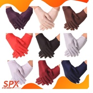 TREND SG short gloves short gloves spandex paskibra butler cosplay COS