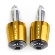 For Honda Click 110 125i 150i v2 v1 2012-2023 Motorcycle Handlebar Bar End Plug Balance Pad CNC Alum